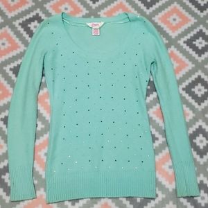 Baby blue candie's sweater